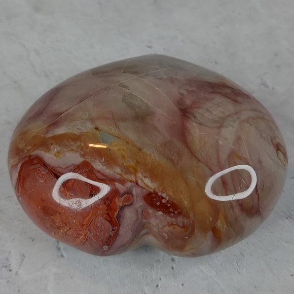 Polychrome Jasper Heart | Vitality • Stability • Grounded Joy - Picture 3 of 5